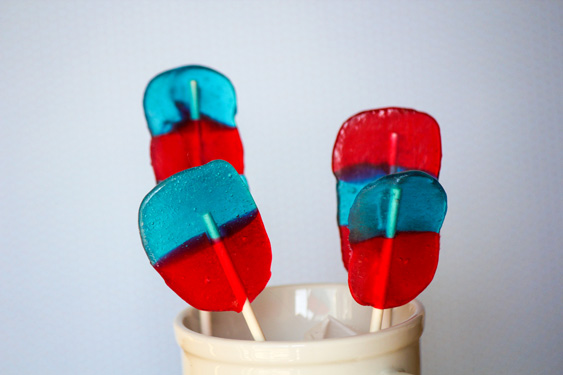 Jolly Rancher Lollipops Fourth of July Lollipops   Quick & Easy   Jolly Rancher