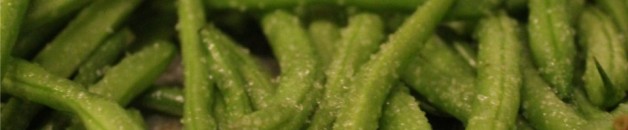 Sea Salt Roasted Green Beans
