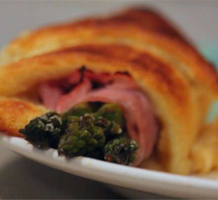 aru2 Ham & Asparagus Roll Up