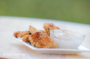 Duck Nuggets with a Honey Orange Aioli