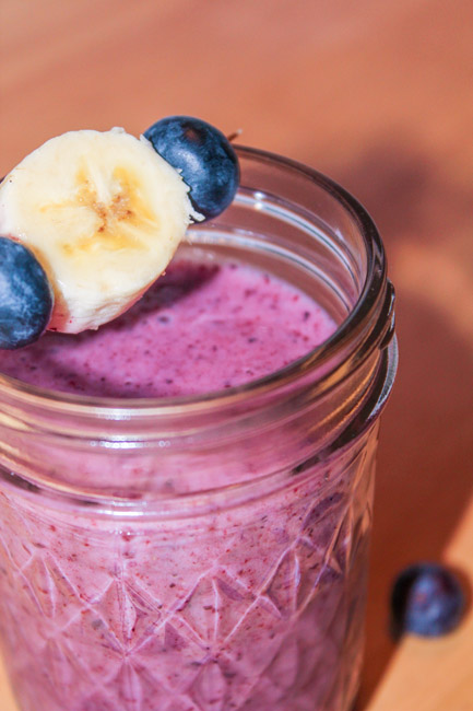 Blueberry and Banana Smoothie 2 Blueberry Banana Smoothie Recipe