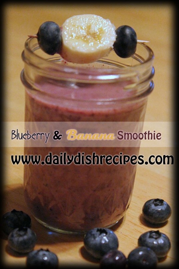 Blueberry Banana Smoothie Recipe