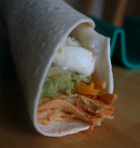 Super Easy Slow Cooker Chicken Tacos tacos2 Super Easy Slow Cooker Chicken Tacos