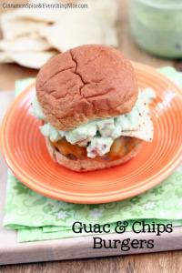 Guacamole Taco Burgers
