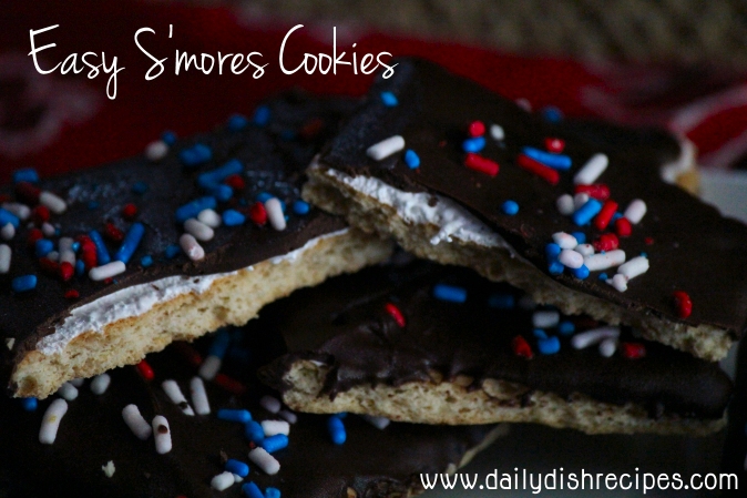 Easy S'mores Cookies