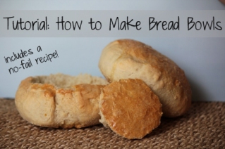 Tutorial How to Make Bread Bowls