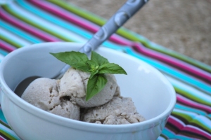 Roasted Banana & Coconut Ice Cream