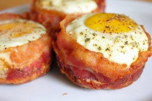 bacon and egg muffins - recipe inside