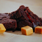 Dark Chocolate Caramel Brownies 1 150x150 Desserts