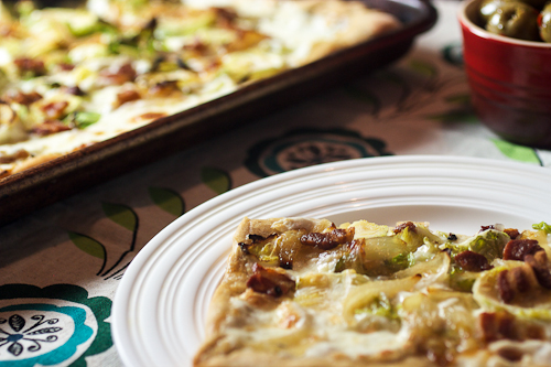 Brussels Sprouts Pizza