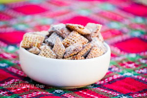 Gingerbread Puppy Chow