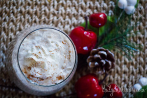 Chocolate Peppermint Eggnog