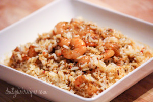 Italian Herb Shrimp Pilaf