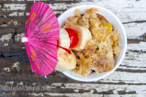 Tropical Cobbler Dessert