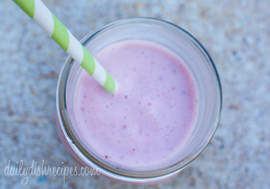 Vanilla Cherry Mango Smoothie