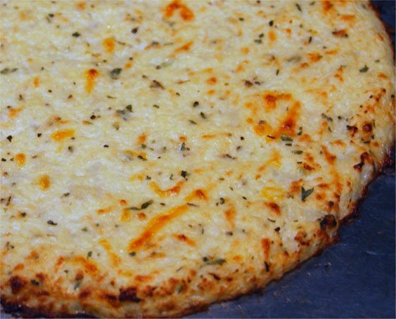 Cauliflower Pizza Crust Recipe