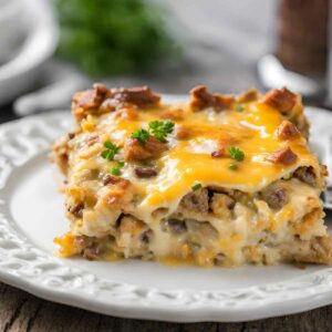 Sausage and Egg Breakfast Casserole | Daily Dish Recipes
