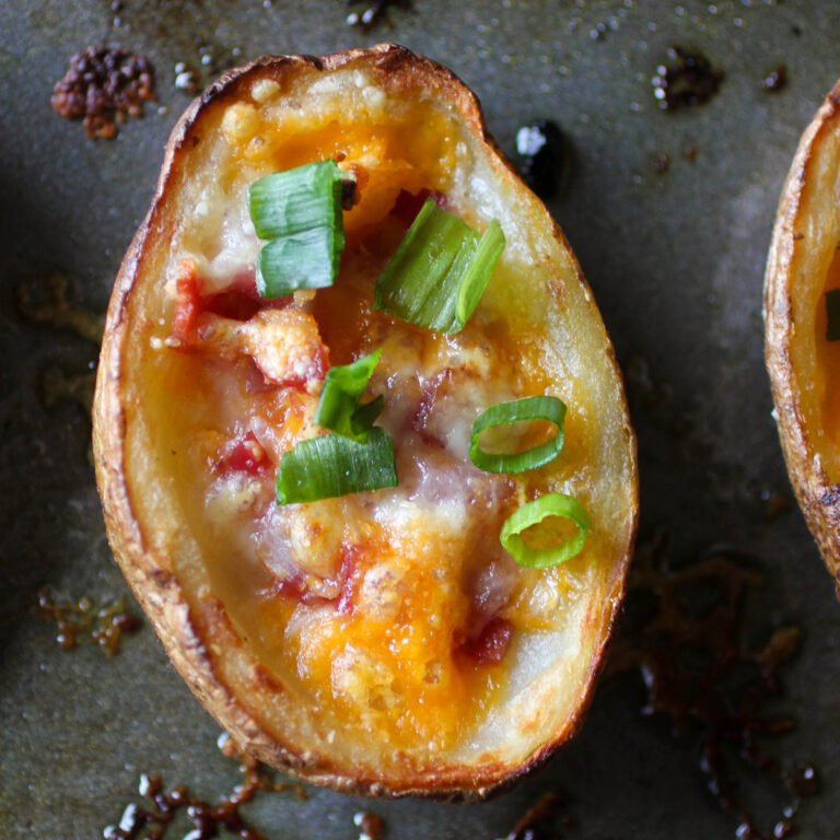 Best Loaded Potato Skins | Delicious and Healthy