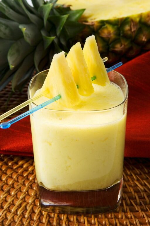 Sunny Hawaiian Pineapple Smoothie