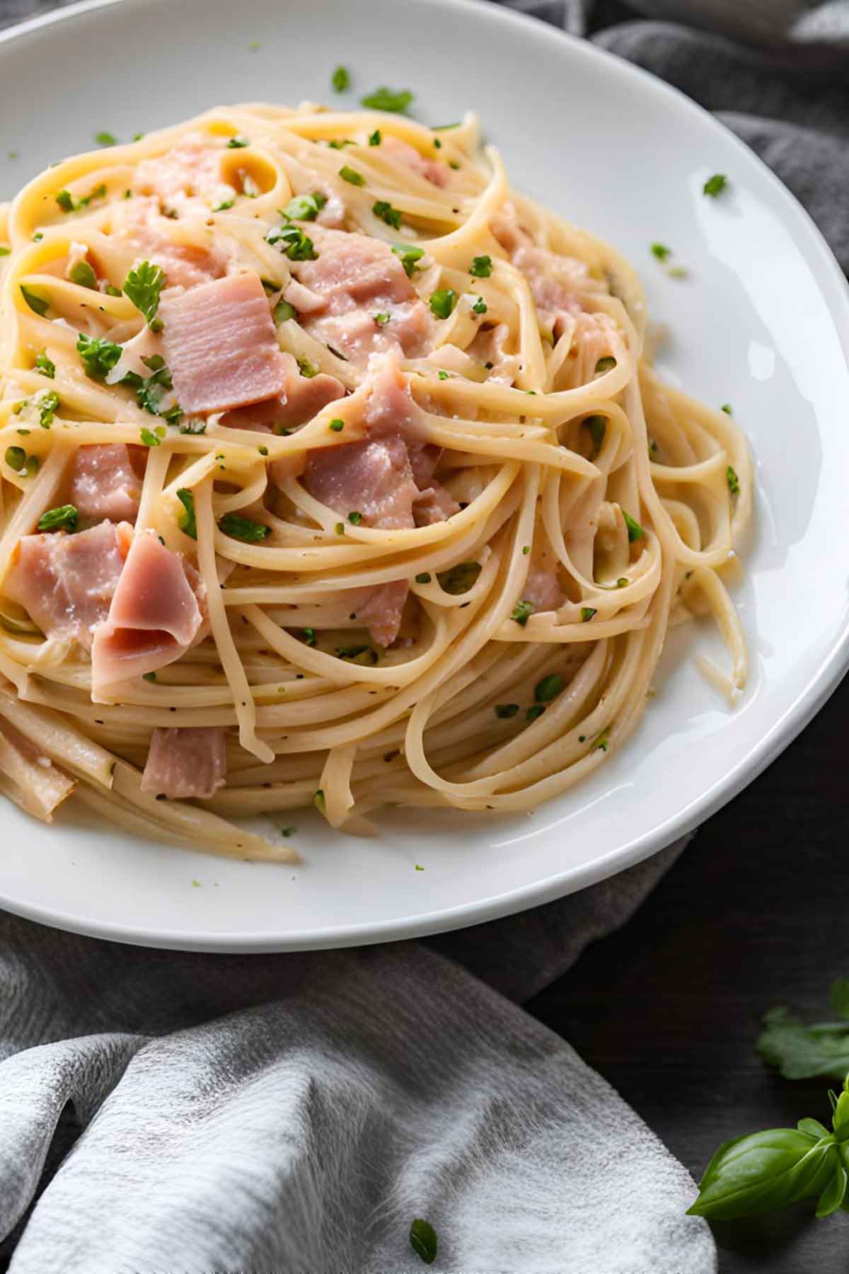 Instant Pot Noodles and Ham Hero