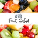 Vanilla Fruit Salad Pinterest