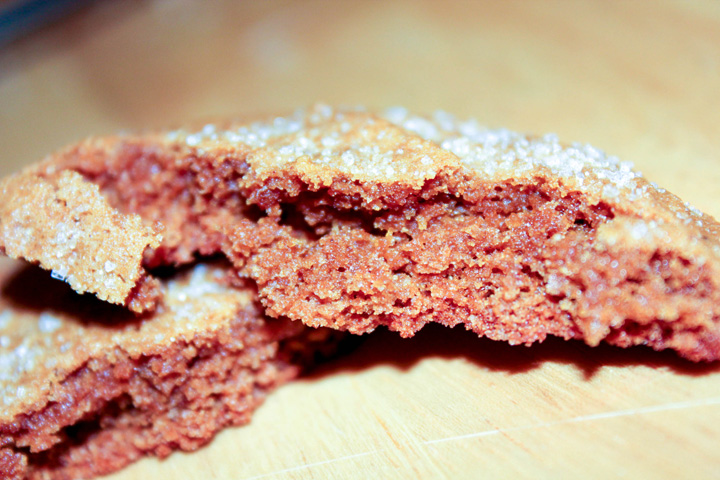 Chewy Pumpkin Spice Molasses Cookies