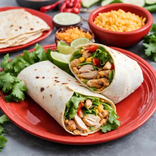 Southwestern Chicken Wraps – Daily Dish Recipes