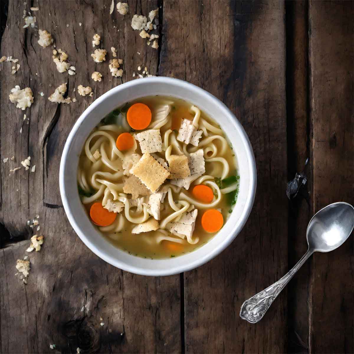 Homemade Chicken Noodle Soup Featured Image