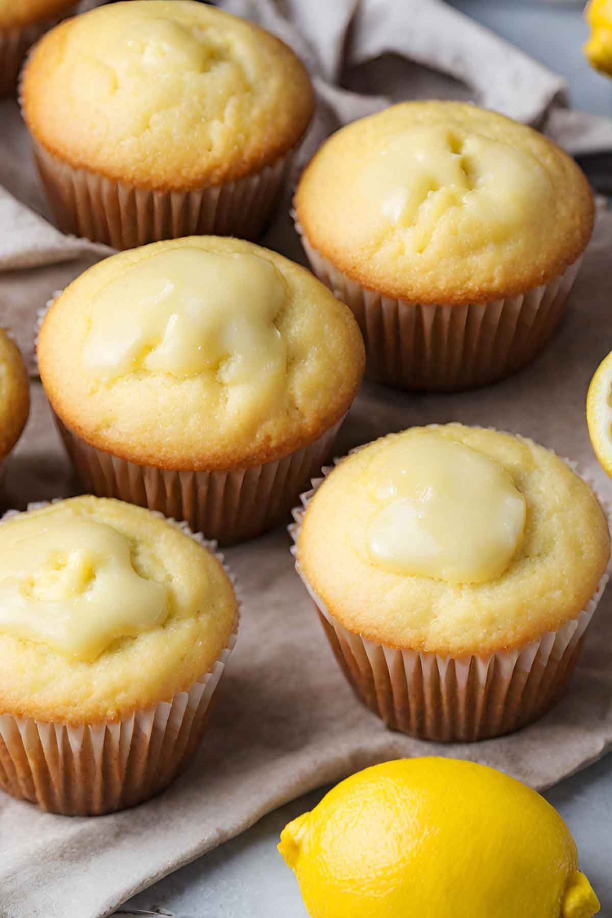 Lemon Sour Cream Muffins