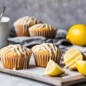 Lemon Sour Cream Muffins Featured Image