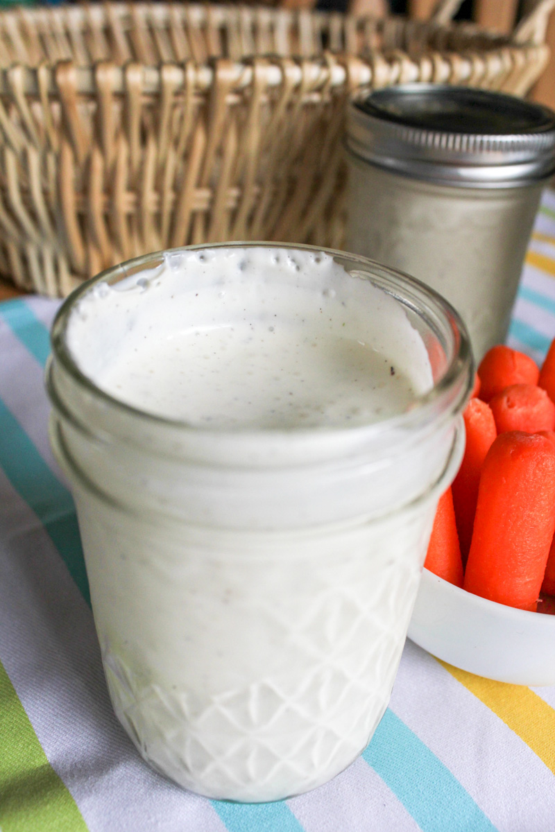 Homemade Ranch Dressing with Buttermilk