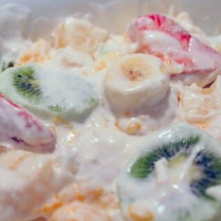Coconut Milk Fruit Salad