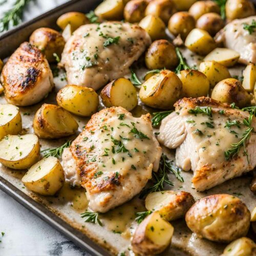Zesty Roasted Chicken and Potato Sheet Pan Dinner – Daily Dish Recipes