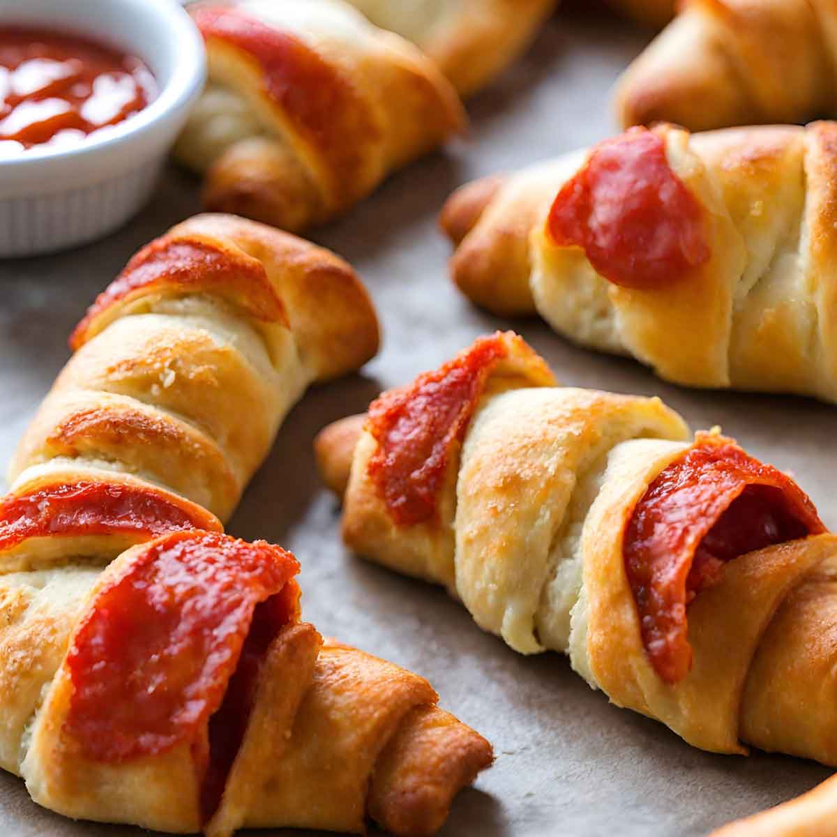 Pepperoni Pizza Roll Ups Featured Image