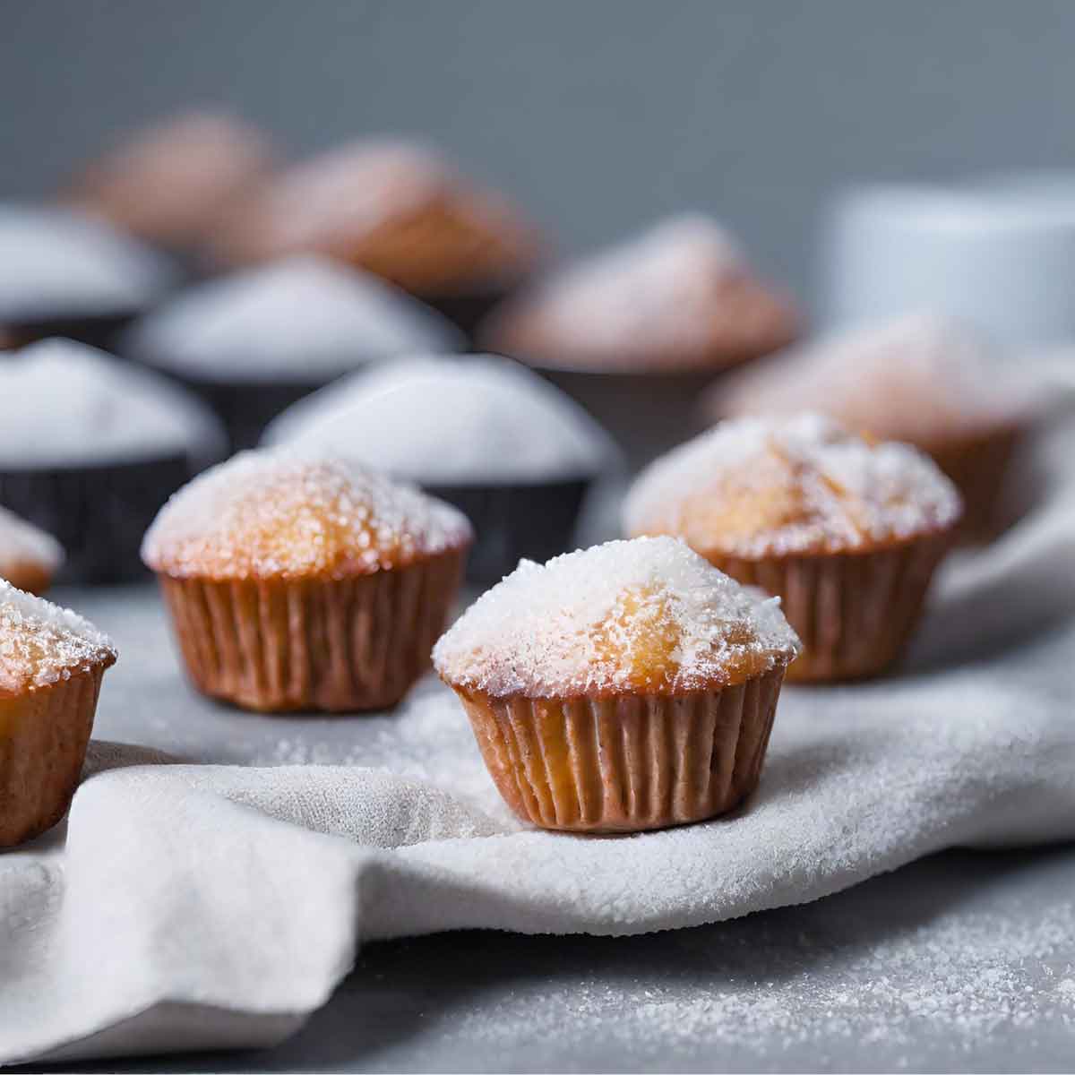Sugar Donut Muffins in a Pan Featured Image