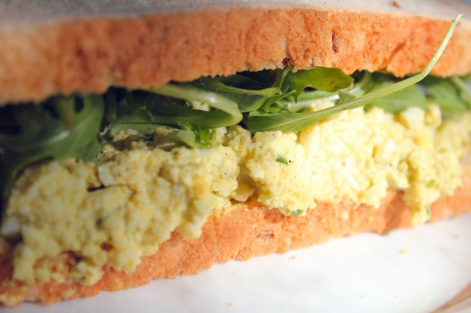 Curry Egg Salad Sandwich Recipe