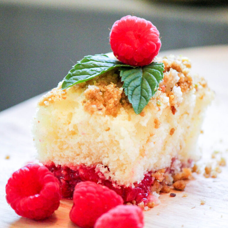 Raspberry Crumb Cake Recipe