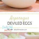 Asparagus Deviled Eggs