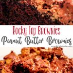 Rocky Top Brownies - Peanut Butter Brownies