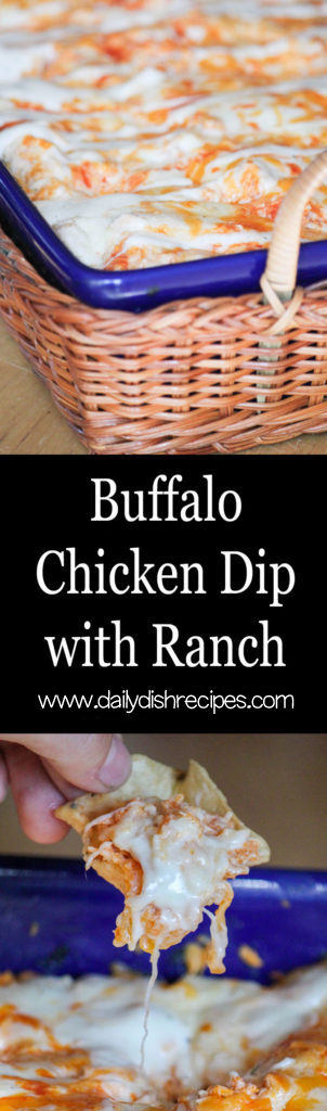 Buffalo Chicken Dip with Ranch