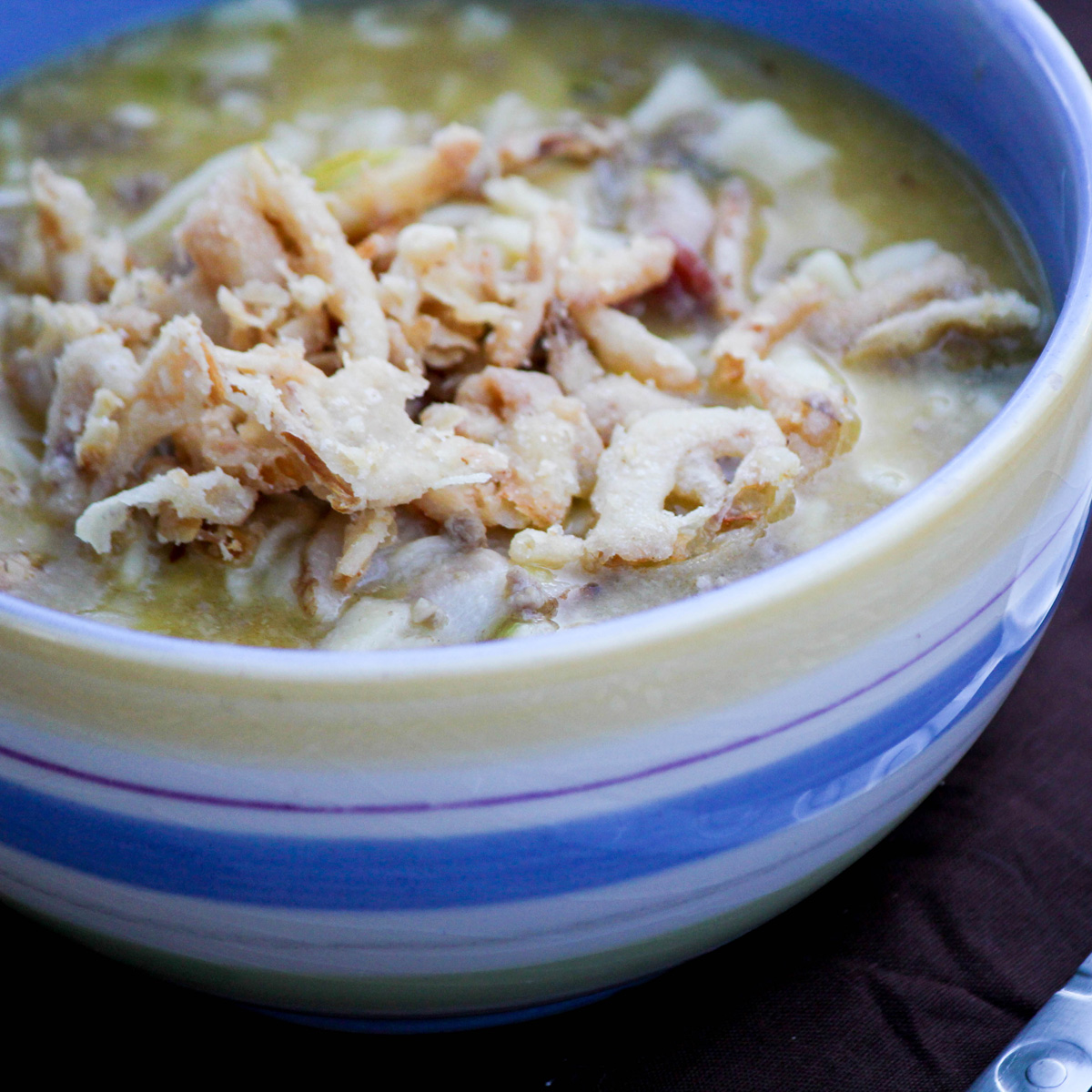 Spicy Bacon Cheeseburger Soup Featured Image