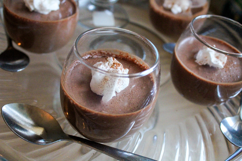 Chocolate Hazelnut Mousse mousse au chocolat