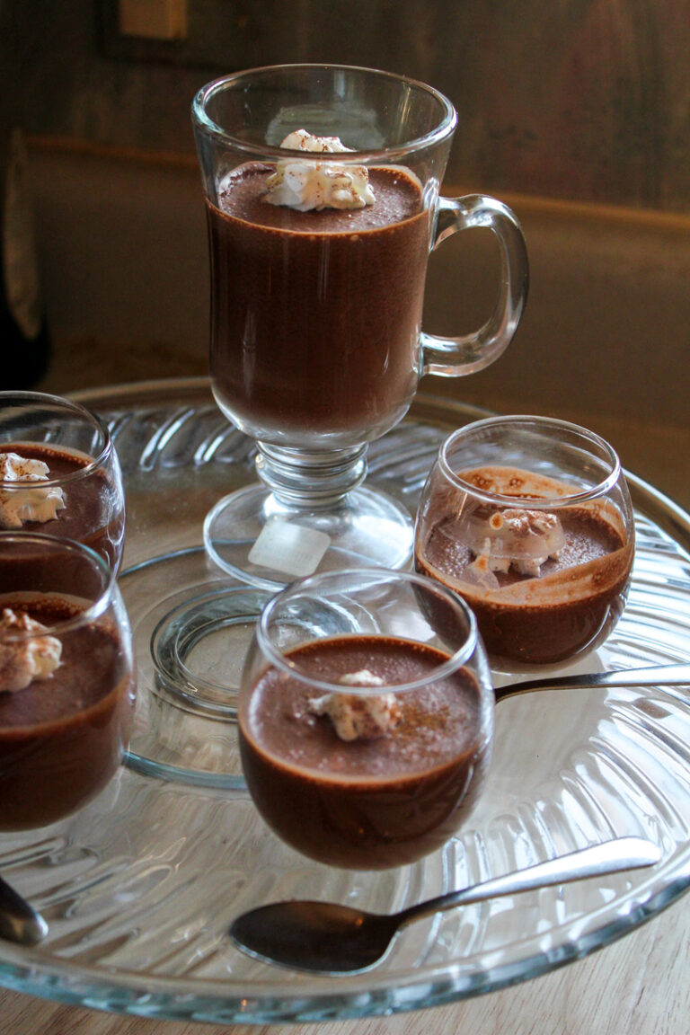 Chocolate Hazelnut Mousse (mousse au chocolat)