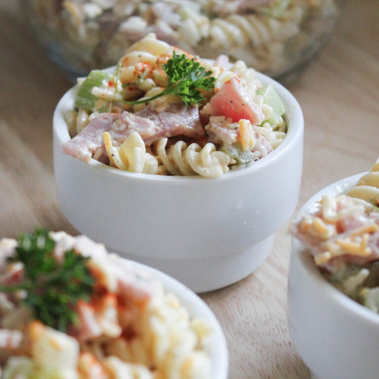 Ham and Pasta Salad – a southern classic