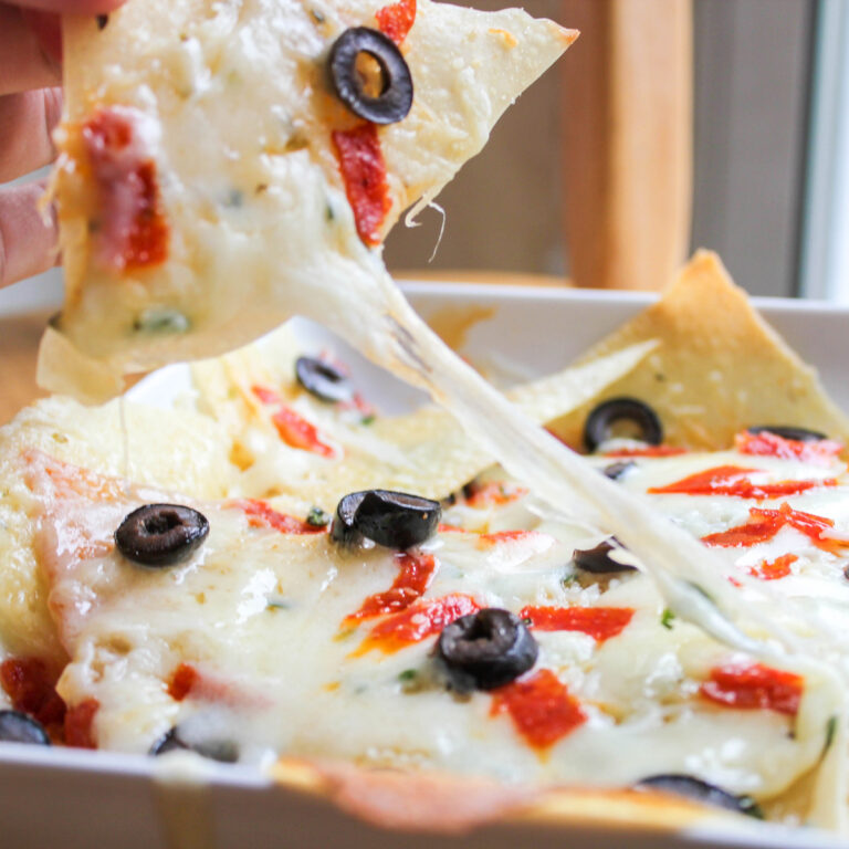 Italian Nachos | Cheesy, Italian Goodness