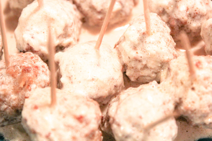 Asiago Meatballs