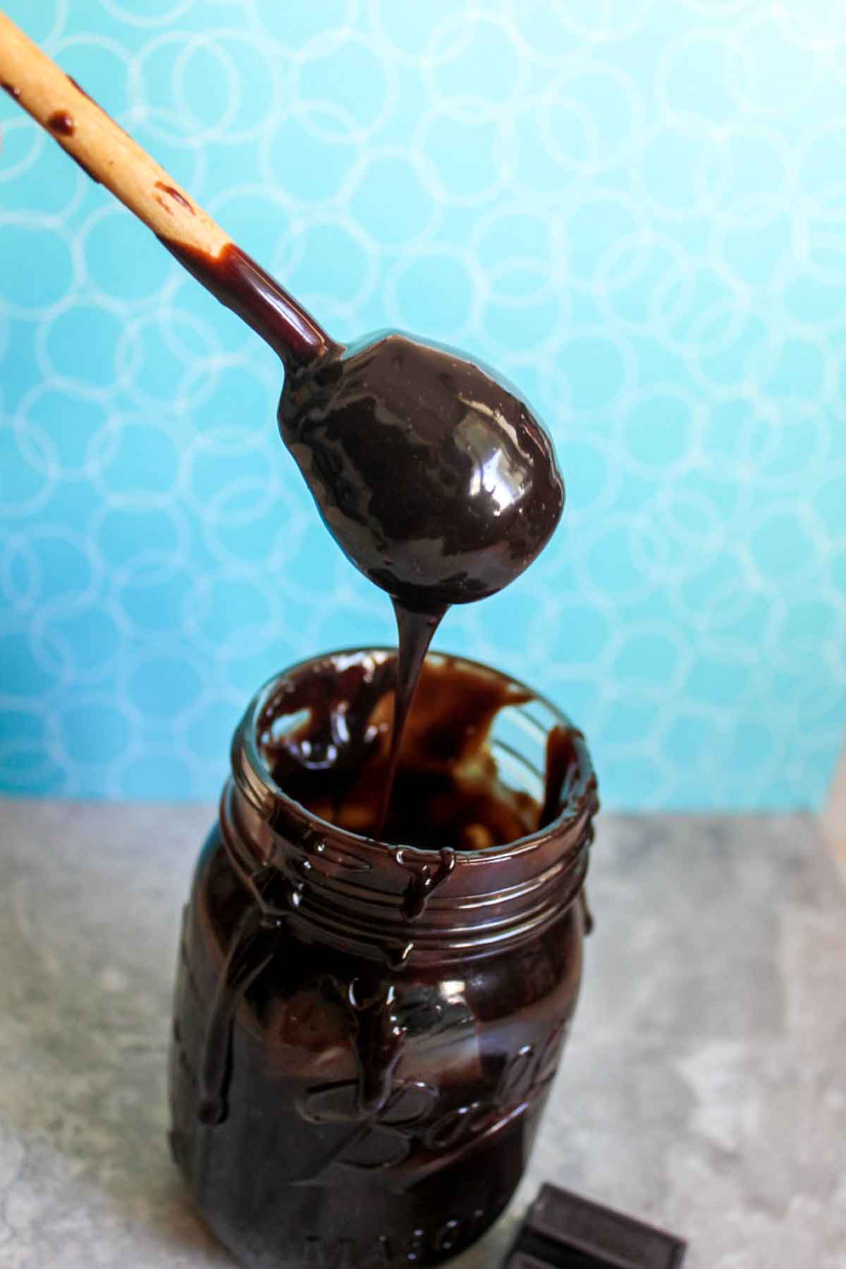 Dark Chocolate Salted Caramel Sauce