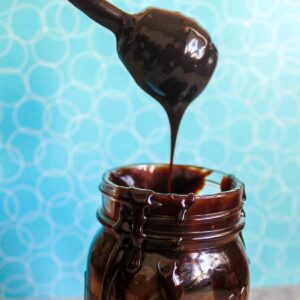 Dark Chocolate Salted Caramel Sauce