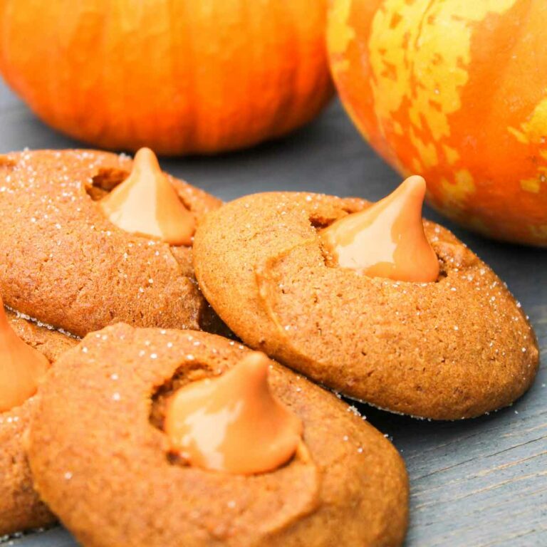 Pumpkin Kiss Cookies