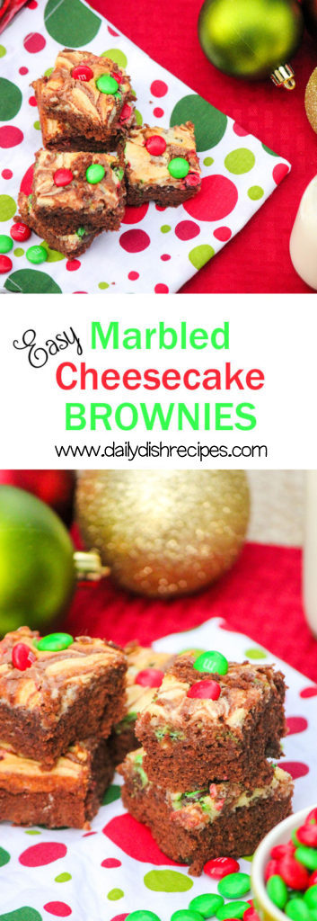 Marbled Cheesecake Brownies